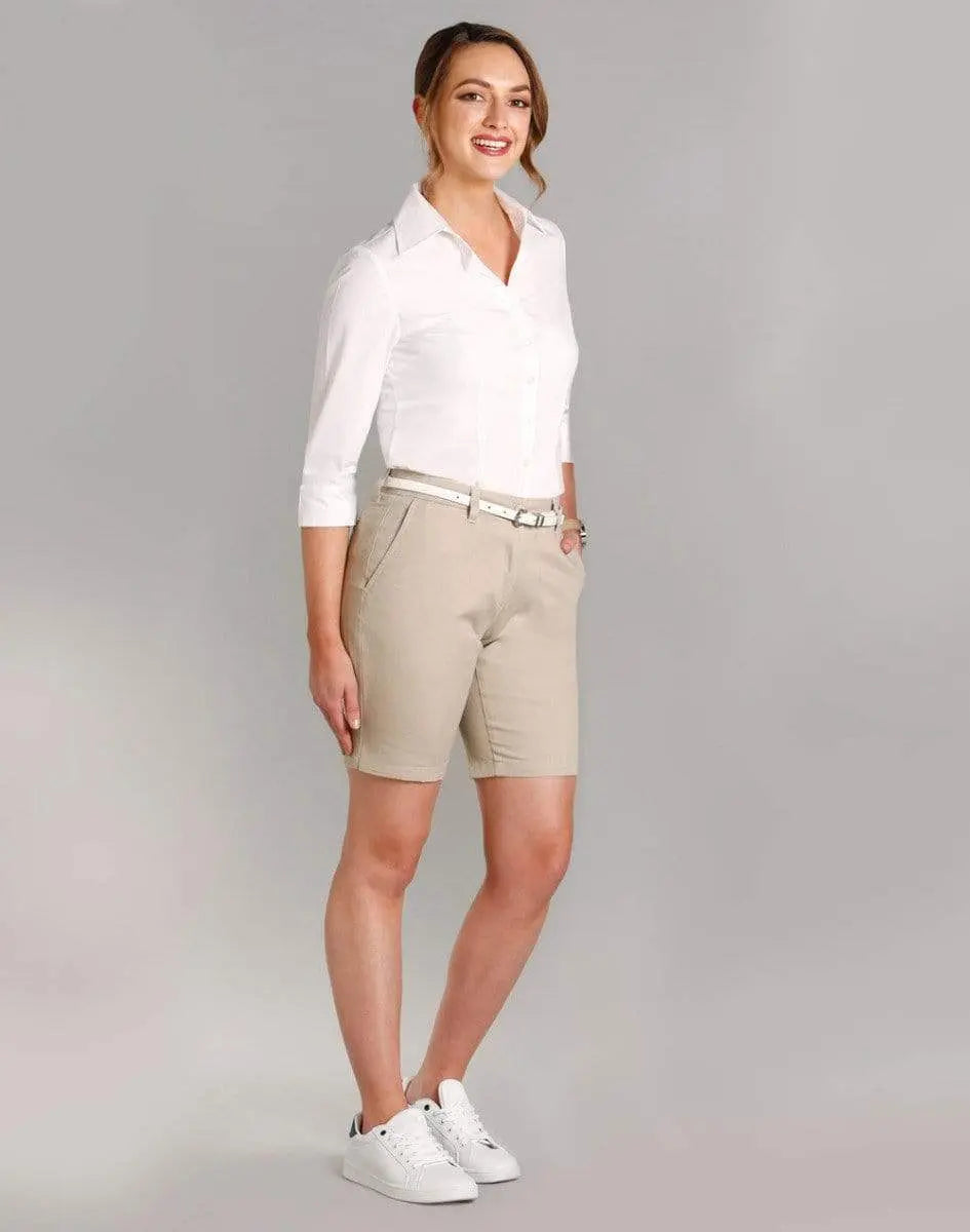 BENCHMARK Women's Chino shorts M9461 Metro Workwear.