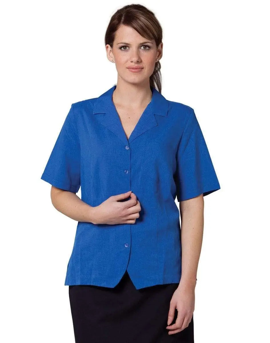 BENCHMARK Women's CoolDry Short Sleeve Overblouse M8614S Metro Workwear.