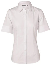 BENCHMARK Women's Fine Twill Short Sleeve Shirt  M8030S Metro Workwear.