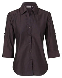 BENCHMARK Women's Nano ™ Tech 3/4 Sleeve Shirt M8003 Metro Workwear.