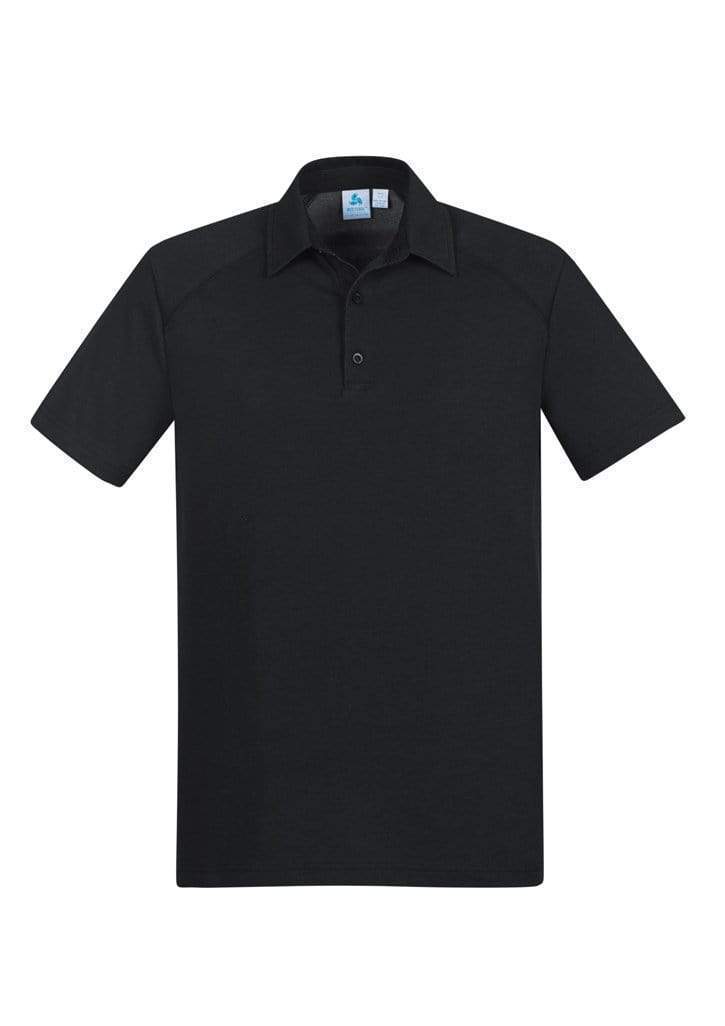 Biz Care Casual Wear Black / S Biz Collection Byron Mens Polo P011MS