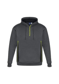 Biz Collection Active Wear Grey/Black/Fluoro Yellow / XS Biz Collection Adult’s Renegade Hoodie SW710M