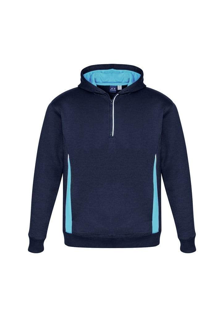 Biz Collection Active Wear Navy/Sky/Silver / 4 Biz Collection Kid’s Renegade Hoodie SW710K