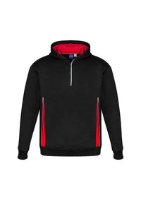 Biz Collection Active Wear Black/Red/Silver / 4 Biz Collection Kid’s Renegade Hoodie SW710K