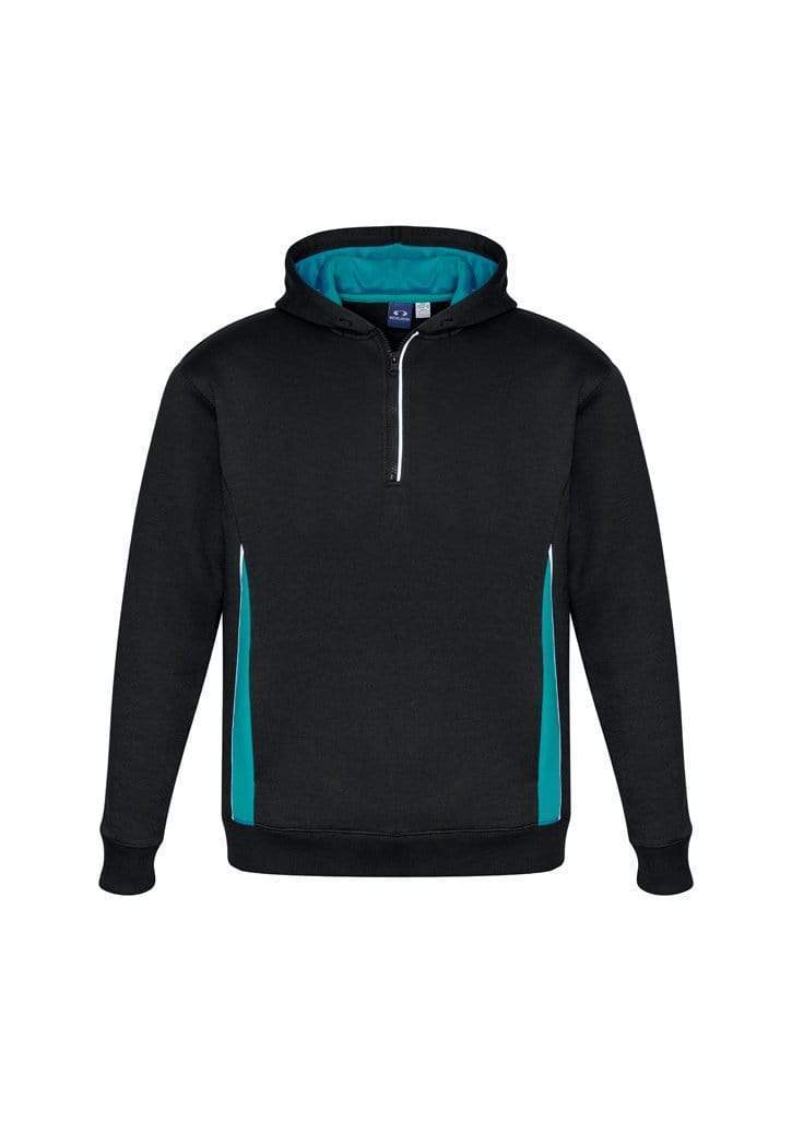 Biz Collection Active Wear Black/Teal/Silver / 4 Biz Collection Kid’s Renegade Hoodie SW710K