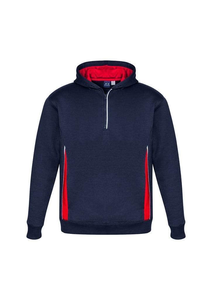 Biz Collection Active Wear Navy/Red/Silver / 12 Biz Collection Kid’s Renegade Hoodie SW710K