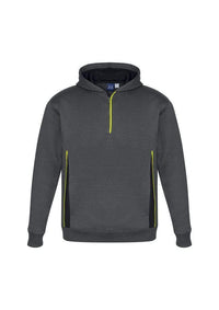 Biz Collection Active Wear Grey/Black/Fluoro Yellow / 4 Biz Collection Kid’s Renegade Hoodie SW710K