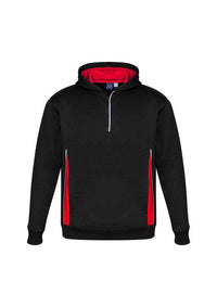 Biz Collection Active Wear Black/Red/Silver / 12 Biz Collection Kid’s Renegade Hoodie SW710K