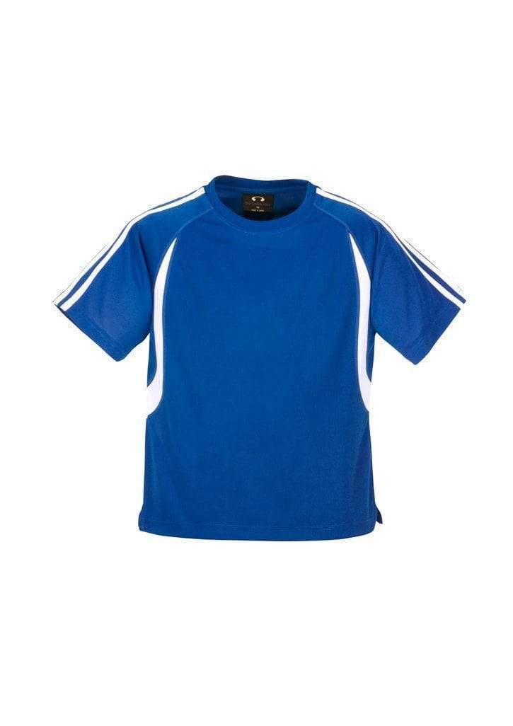 Biz Collection Casual Wear Royal/White / 4 Biz Collection Kid’s Flash Tee T3110B