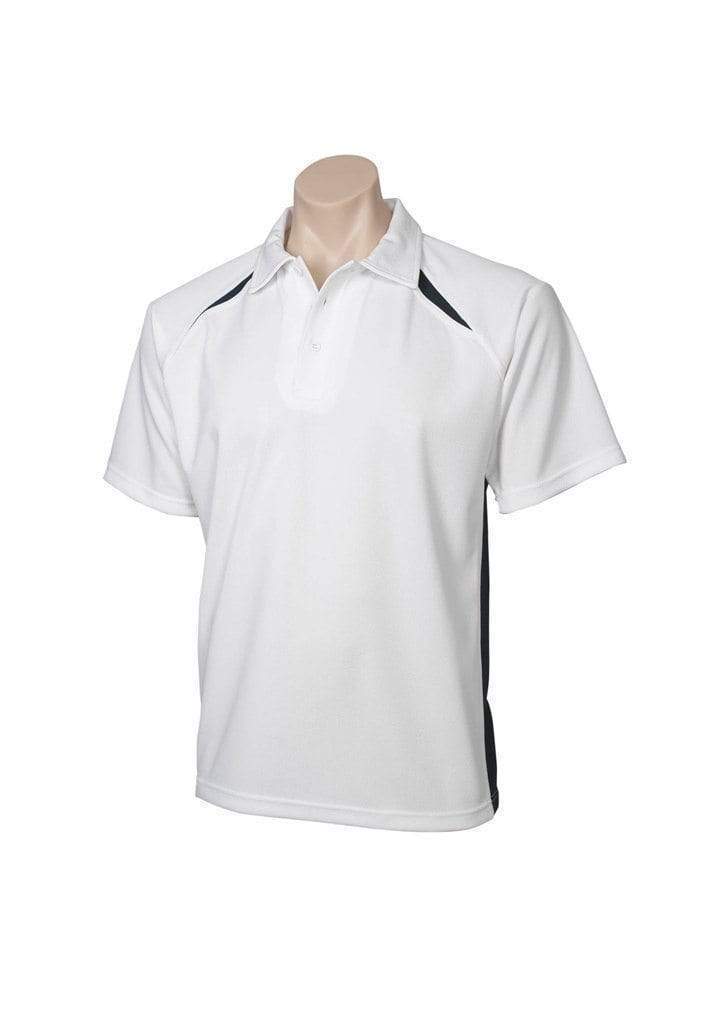 Biz Collection Casual Wear White/Navy / 4 Biz Collection Kid’s Splice Polo P7700B