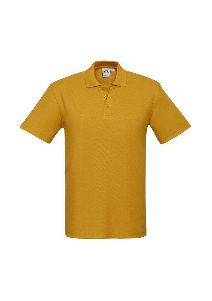 Biz Collection Casual Wear Gold / S Biz Collection Men’s Crew Polo P400MS