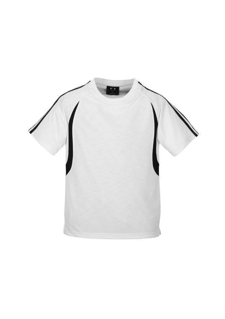 Biz Collection Casual Wear White/Black / S Biz Collection Men’s Flash Tee T3110