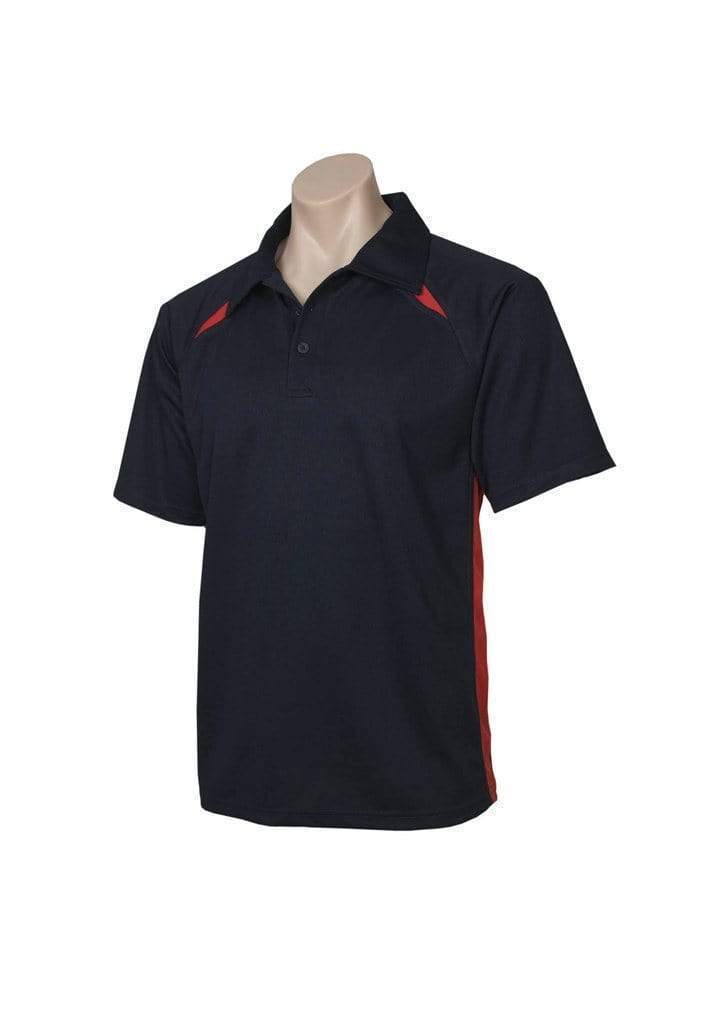 Biz Collection Casual Wear Navy/Red / S Biz Collection Men’s Splice Polo P7700