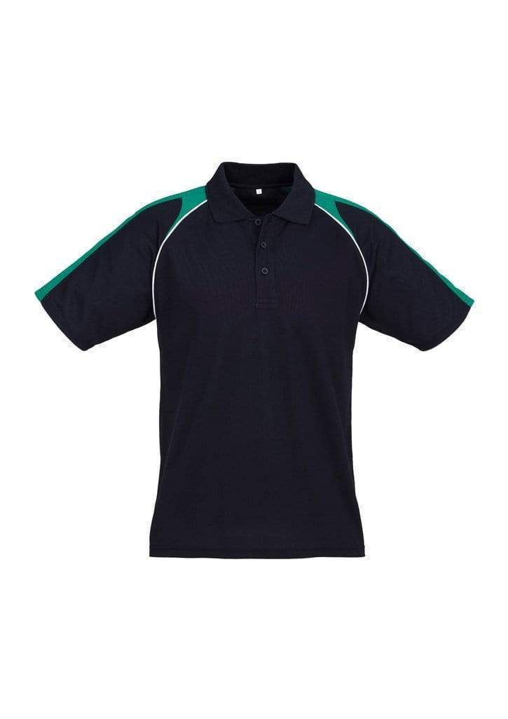 Biz Collection Casual Wear Navy/Kelly Green/White / S Biz Collection Men’s Triton Polo P225MS