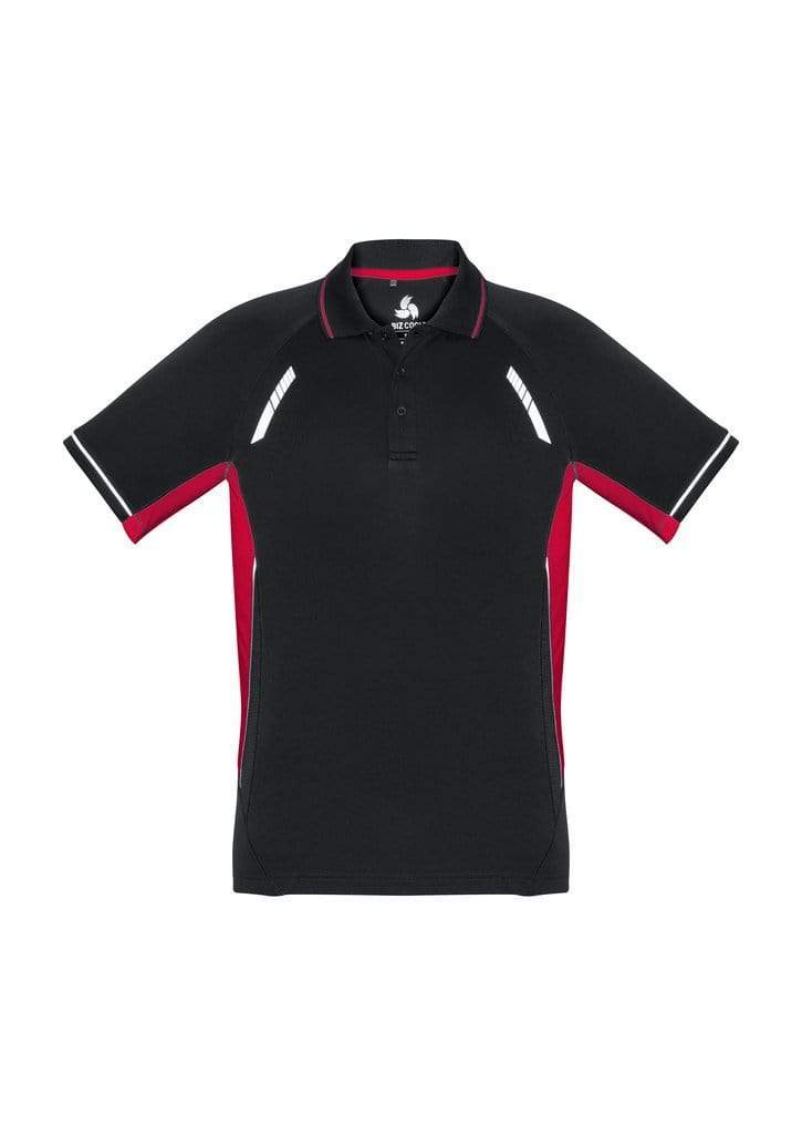 Biz Collection Casual Wear Black/Red/Silver / 4 Biz Collection Renegade Kids Polo P700KS