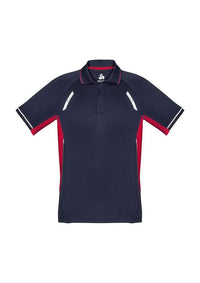 Biz Collection Casual Wear S / Navy/Red/Silver Biz Collection Renegade Mens Polo P700MS