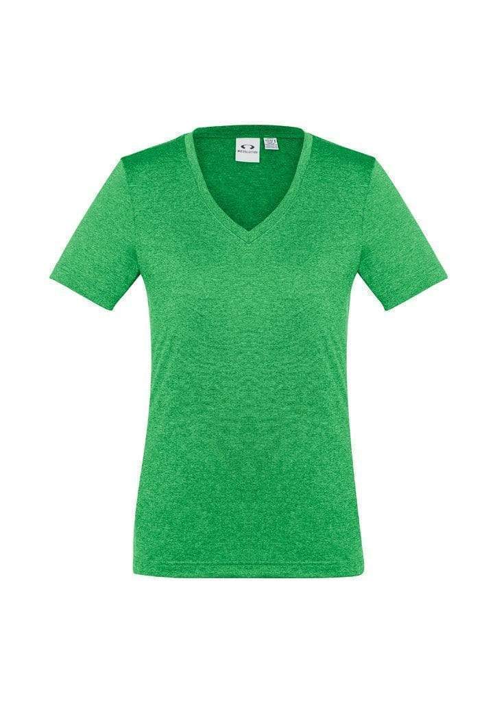 Biz Collection Casual Wear Lime / 6 Biz Collection Women’s Aero Tee T800LS