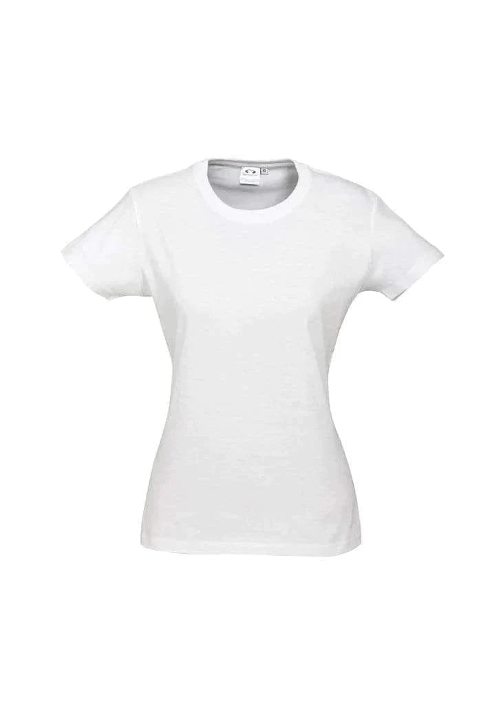 Biz Collection Casual Wear White / 6 Biz Collection Women’s Ice Tee T10022