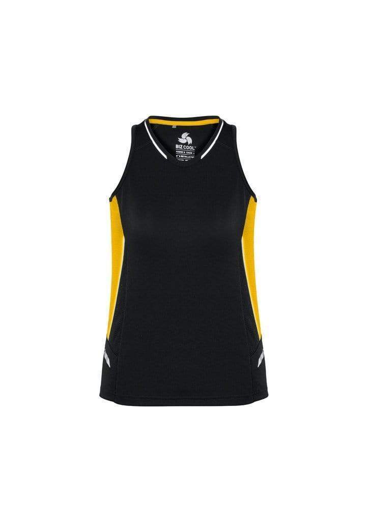 Biz Collection Casual Wear Black/Gold/Silver / 6 Biz Collection Women’s Renegade Singlet SG702L