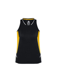 Biz Collection Casual Wear Black/Gold/Silver / 6 Biz Collection Women’s Renegade Singlet SG702L