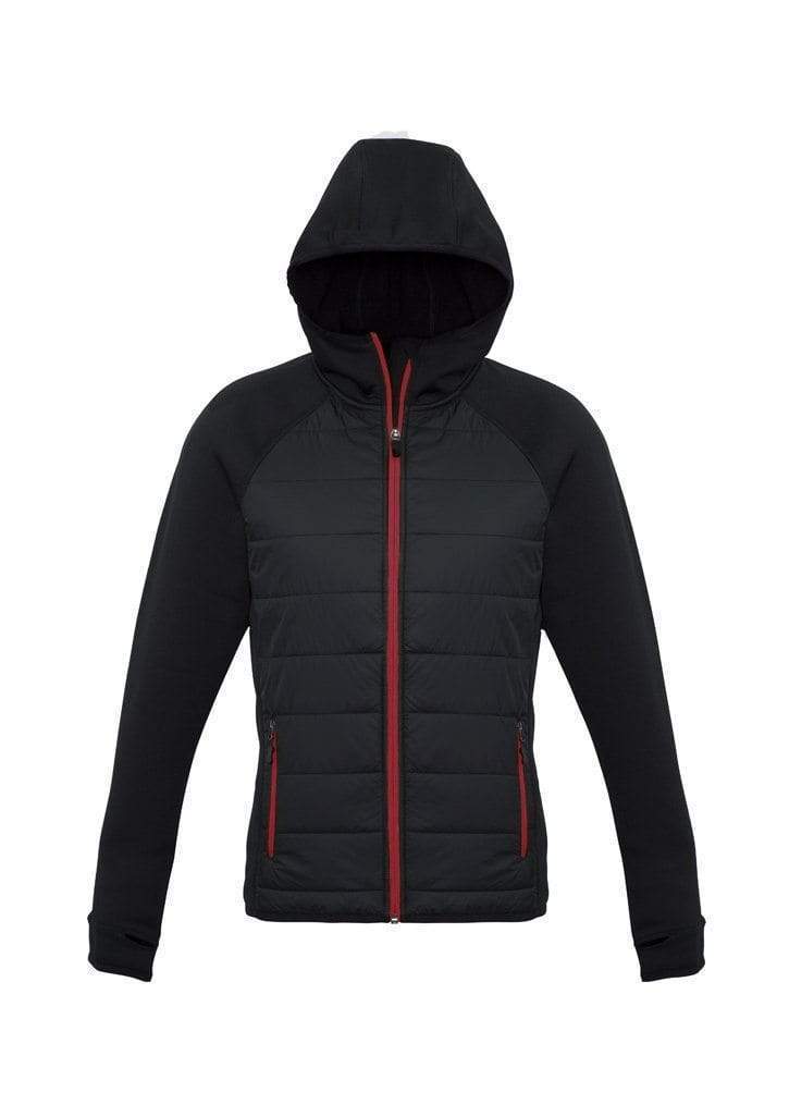 Biz Collection Casual Wear Black/Red / XS Biz Collection Women’s Stealth Tech Hoodie J515l