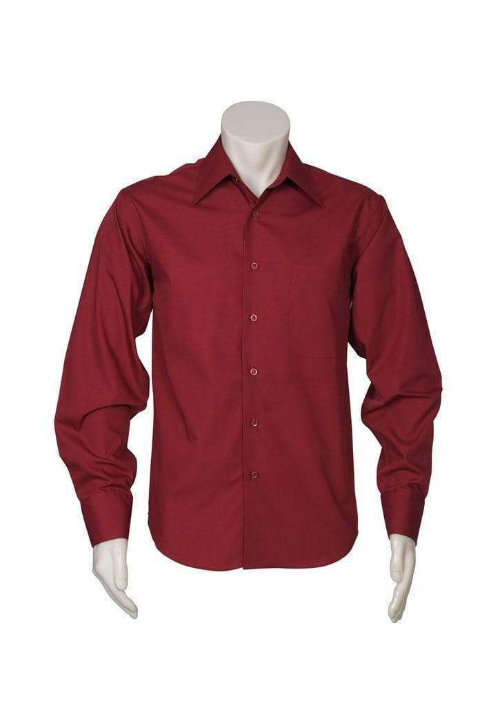 Biz Collection Corporate Wear Biz Collection Men’s Metro Long Sleeve Shirt Sh714