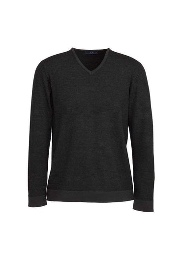 Biz Collection Corporate Wear Black / XS Biz Collection Men’s Origin Merino Pullover Wp131ml