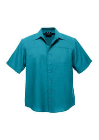 Biz Collection Corporate Wear Biz Collection Men’s Plain Oasis Short Sleeve Shirt Sh3603