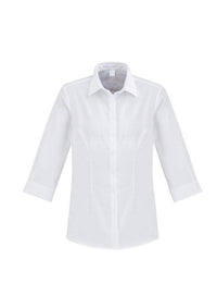 Biz Collection Corporate Wear White / 6 Biz Collection Regent Ladies ¾/S  S912LT