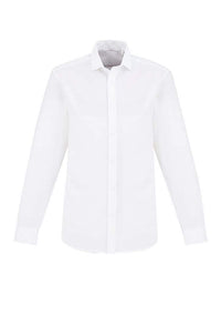 Biz Collection Corporate Wear White / XS Biz Collection Regent Mens L/S Shirt S912ML