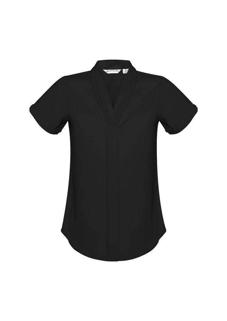 Biz Collection Corporate Wear Black / 6 Biz Collection Women’s Madison Short Sleeve S628ls