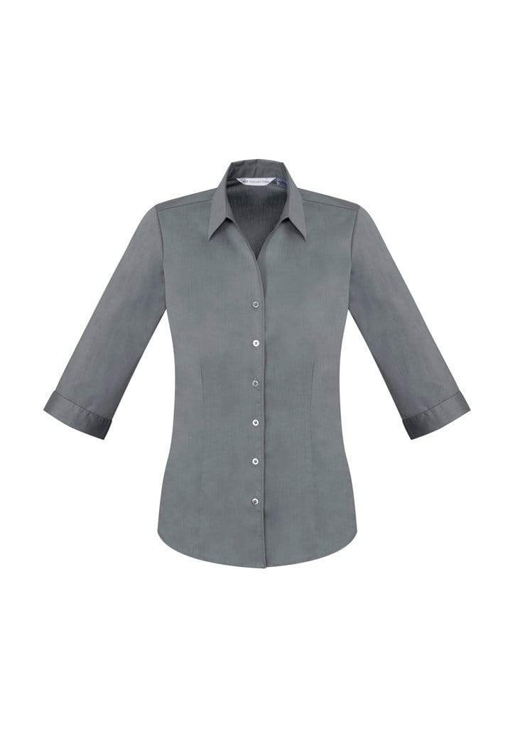 Biz Collection Corporate Wear Platinum / 26 BIZ COLLECTION Women’s Monaco 3/4 Sleeve Shirt S770LT