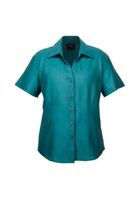 Biz Collection Corporate Wear Biz Collection Women’s Plain Oasis Short Sleeve Shirt Lb3601