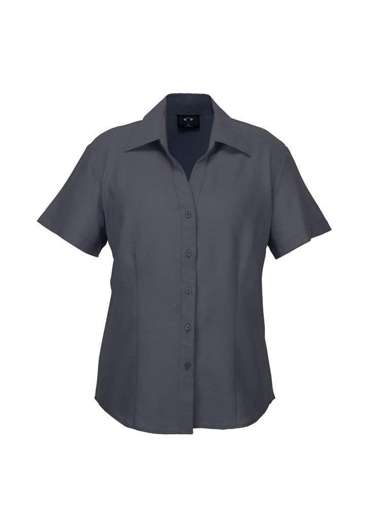 Biz Collection Corporate Wear Biz Collection Women’s Plain Oasis Short Sleeve Shirt Lb3601