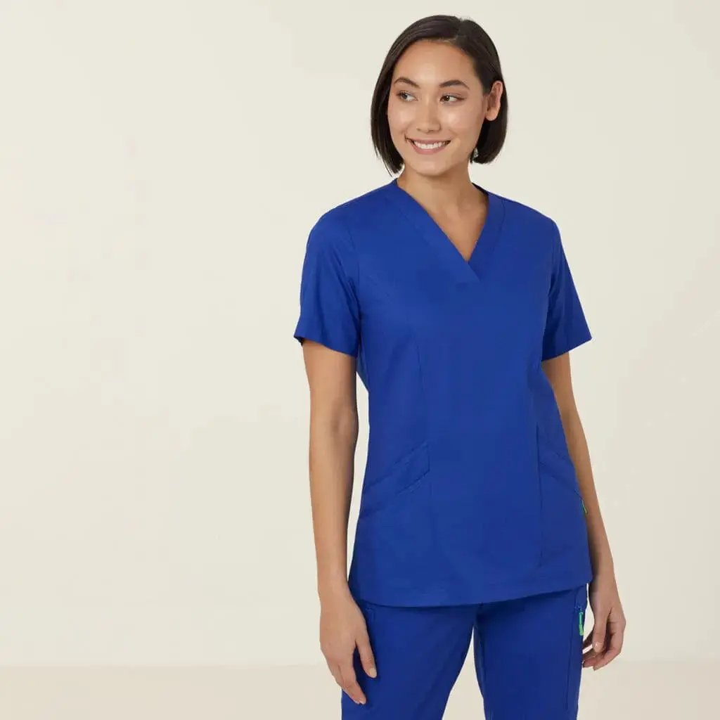Next-gen Antibacterial Florence Scrub Top  CATULM-HTG - Flash Uniforms 