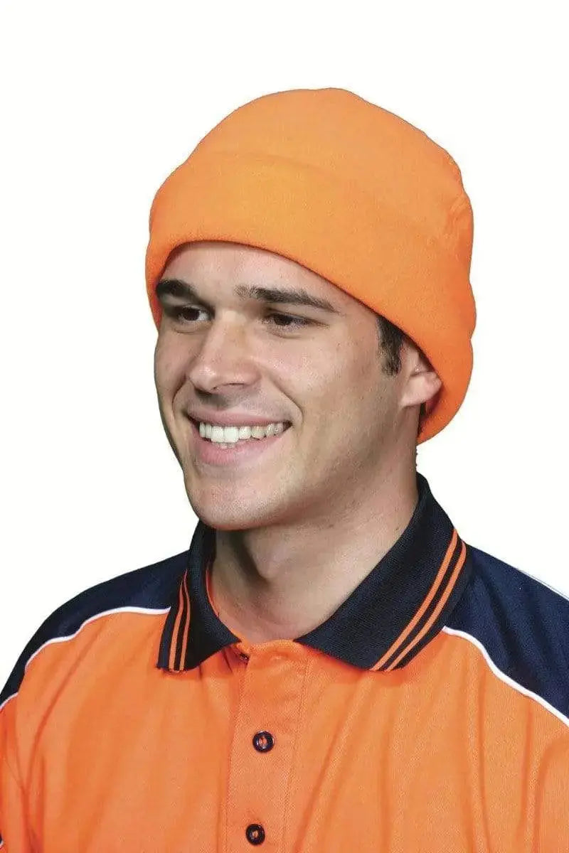Dnc Workwear Hi-vis Micro Fleece Beanie - H025 Metro Workwear.