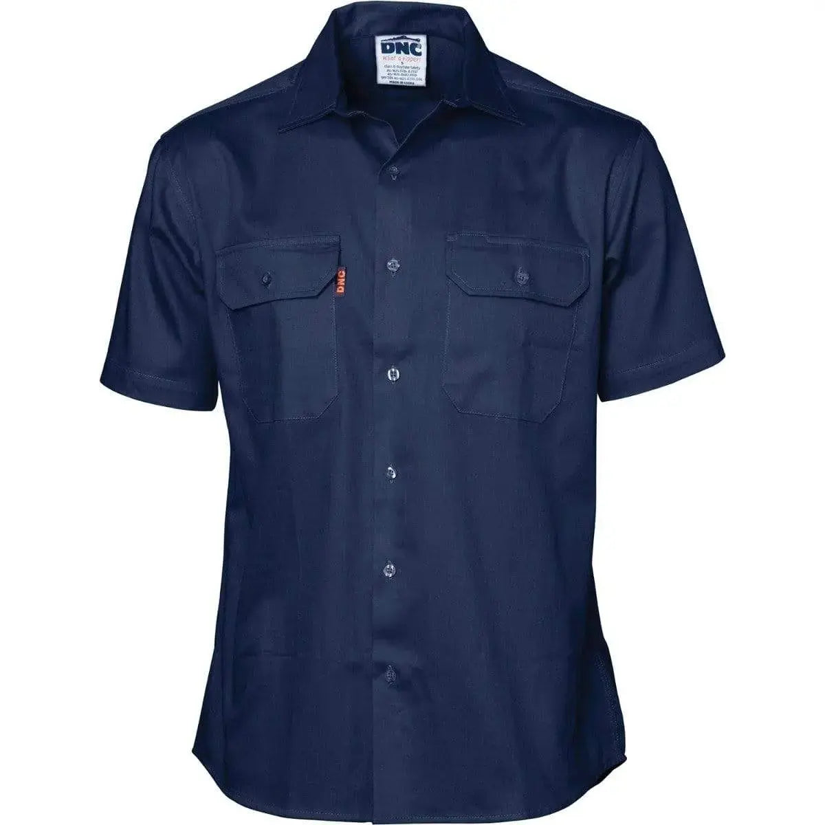 Dnc Workwear Cool-breeze Short Sleeve Work Shirt - 3207 Metro Workwear.