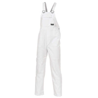 Dnc Workwear Cotton Drill Bib And Brace Overall - 3111 Work Wear DNC Workwear White 77R 