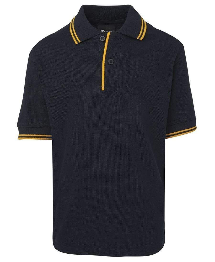 Jb's Wear Casual Wear Navy/Gold / 4 JB'S Kid’s Contrast Polo