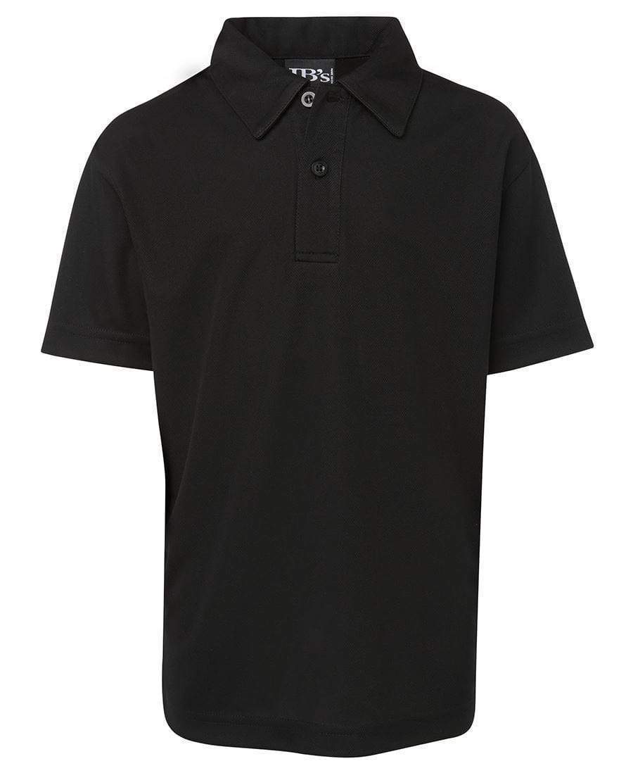 Jb's Wear Casual Wear Black / 4 JB'S Kid’s Short Sleeve Poly Polo 7KSP