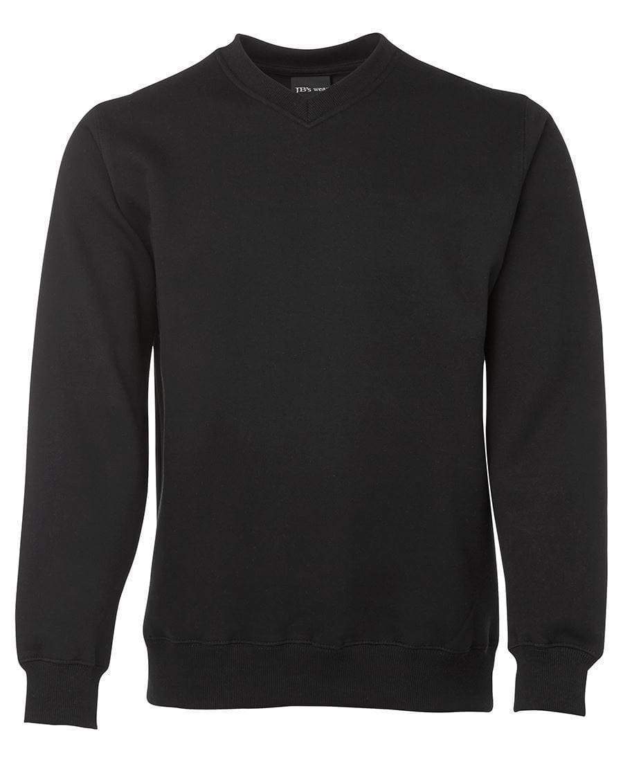 Jb's Wear Casual Wear Black / S JB'S V-Neck Fleecy Sweat