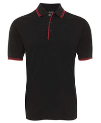 Jb's Wear Casual Wear Black/Red / S Jb's Wear Contrast Polo 2CP