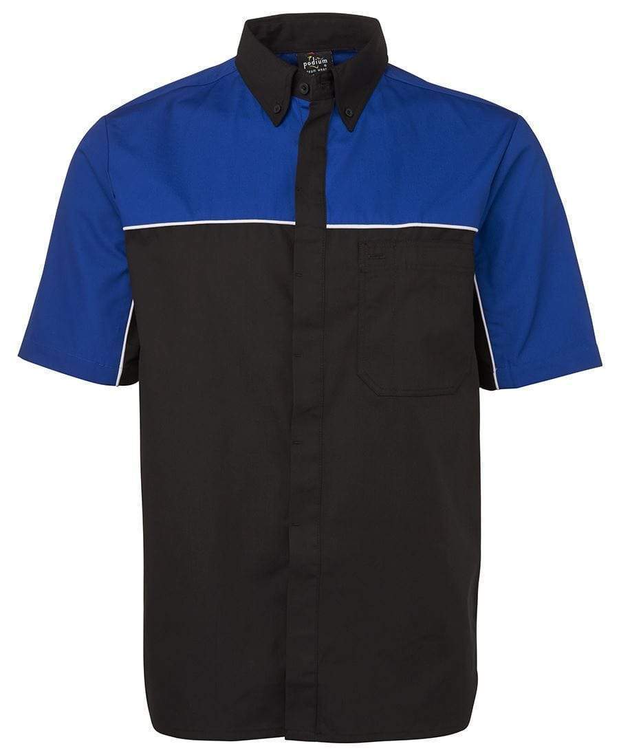 Jb's Wear Corporate Wear Black/Royal/White / S JB'S Moto Shirt 4M