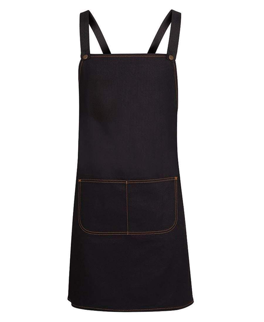 Jb's Wear Hospitality & Chefwear Cross-Back Denim Apron (Without Straps) 5ACBD