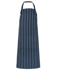 JB'S Bib Striped Apron 5BS Hospitality & Chefwear Jb's Wear Navy/White BIB 86 x 93cm 
