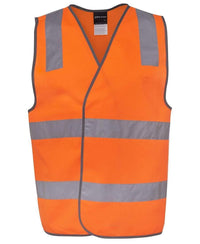 Jb's Wear Work Wear Orange / S JB'S Hi-Vis Safety Vest 6DNSV