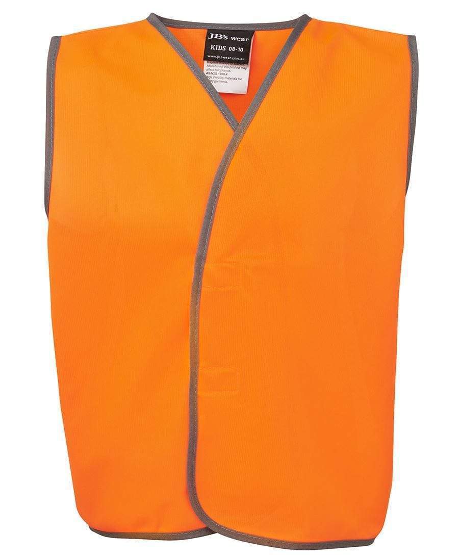 Jb's Wear Work Wear Orange / 0-02 JB'S Kids’ Hi-Vis Safety Vest 6HVSU