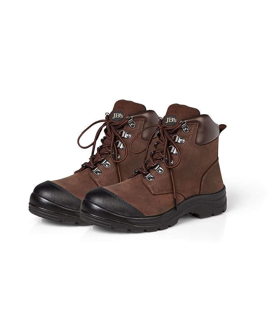 Jb's Wear Work Wear Waxy Brown / 3 JB'S Lace Up Safety Boot 9F4