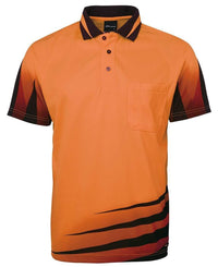 Jb's Wear Work Wear Orange/Black / XS JB'S Hi-Vis Rippa Sub Polo 6HVRS