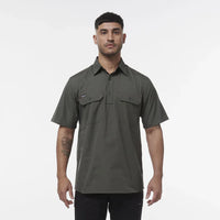 KingGee Workcool Vented Closed Front Short Sleeve Shirt K14032